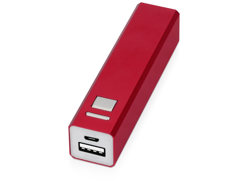 Портативное зарядное устройство Спейс, 3000 mAh, красный-0