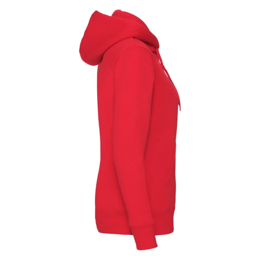 Толстовка женская LADY-FIT HOODED SWEAT JACKET 280, ярко-красный-2