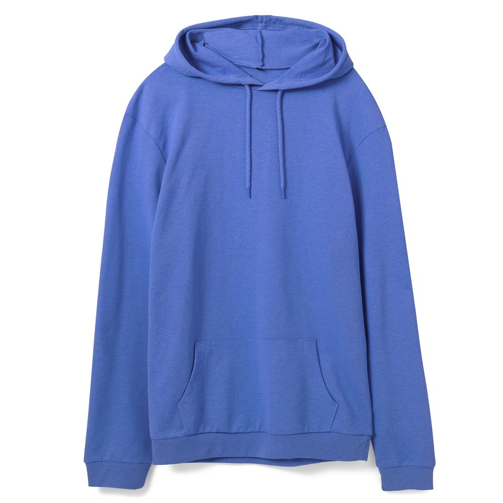 Толстовка с капюшоном унисекс Hoodie, ярко-синий меланж-1