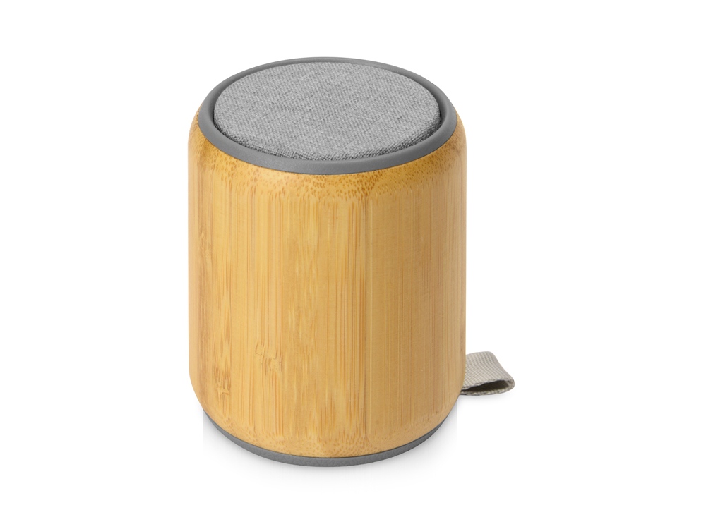 Портативная колонка из бамбука Bongo, натуральный-0