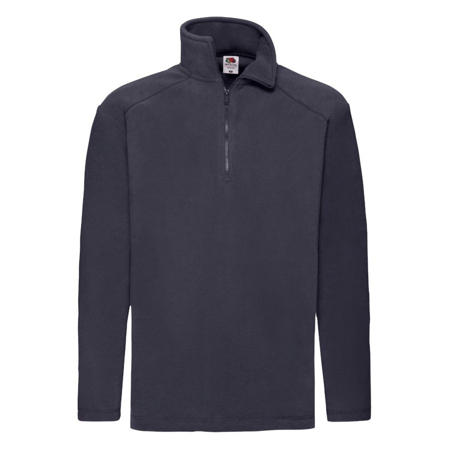 Толстовка мужская HALF ZIP FLEECE 250, глубокий темно-синий-0