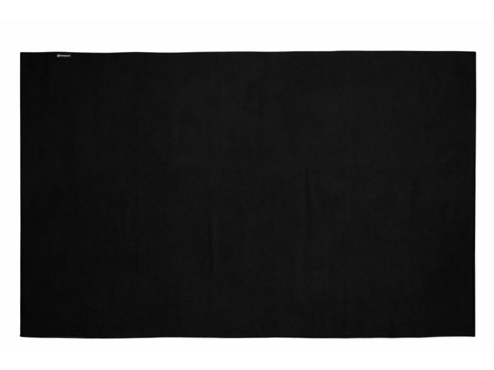 Легкое полотенце Gulpi  из микрофибры RPET с ремешком для складывания, 70*120 см, черный-4
