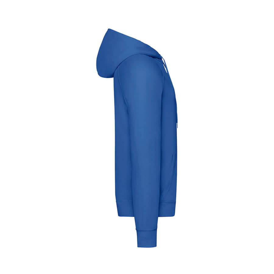 Толстовка без начеса LIGHTWEIGHT HOODED SWEAT 240, синий-4