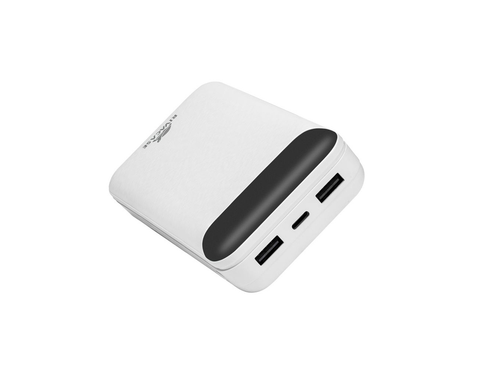 RIVACASE VA2280 (20000mAh) с дисплеем, белый, внешний аккумулятор /24-17