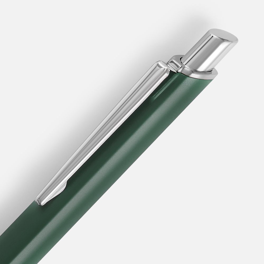 Ручка шариковая Konvent, матовая, зеленая-1