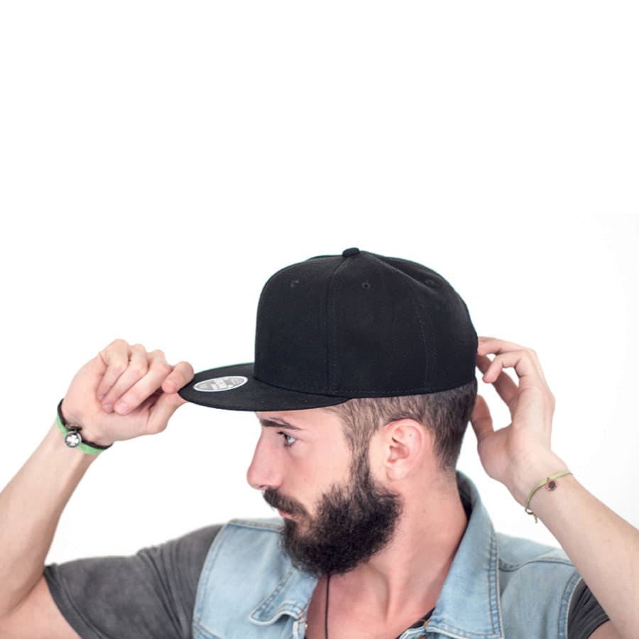 Бейсболка SNAP BACK, 6 клиньев, пластиковая застежка, красный-2