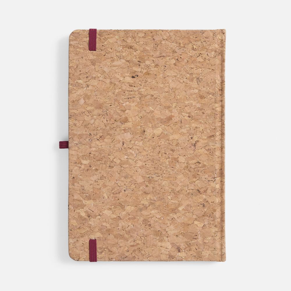 Блокнот Corkfolio, красный-3