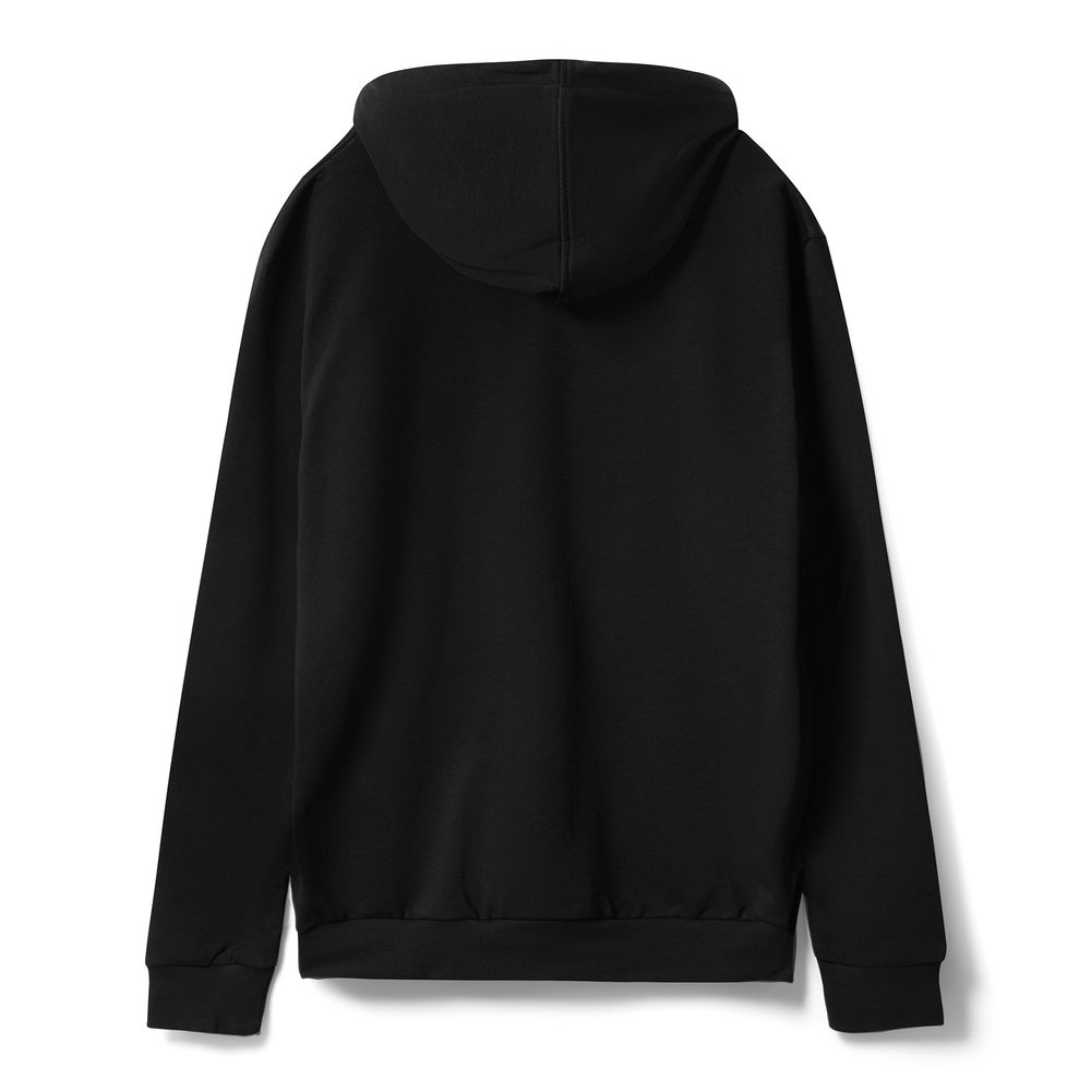 Худи унисекс с карманом на груди Chest Pocket, черное-2
