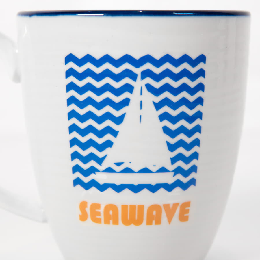 Кружка SEAWAVE в подарочной упаковке, белый, синий-3