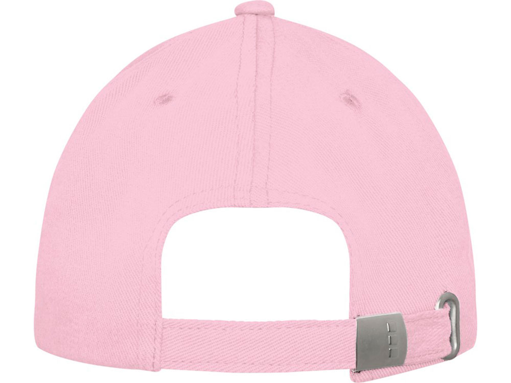 Бейсболка Davis, 6 панелей, light pink-2