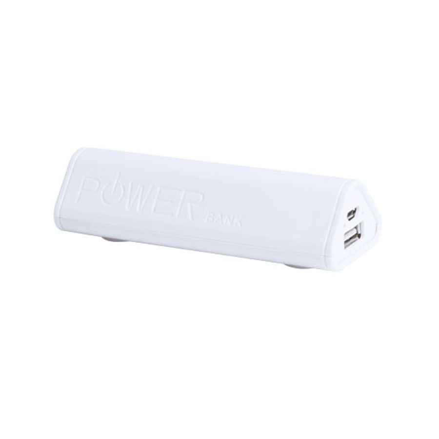 Универсальное зарядное устройство "Ventur" (2200mAh), белый-0
