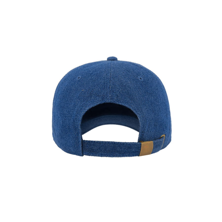 Бейсболка DAD HAT, 6 клиньев, металлическая застежка, синий-5