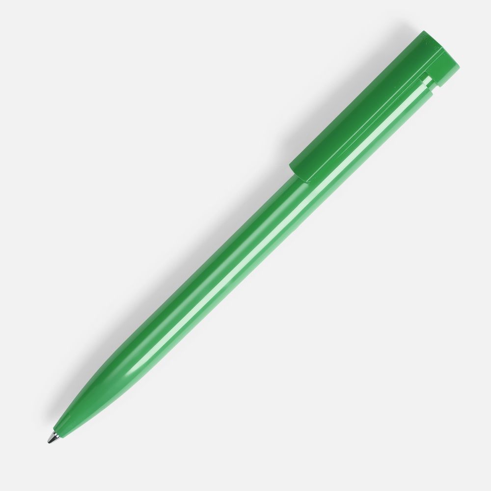 Ручка шариковая Liberty Polished, зеленая-0