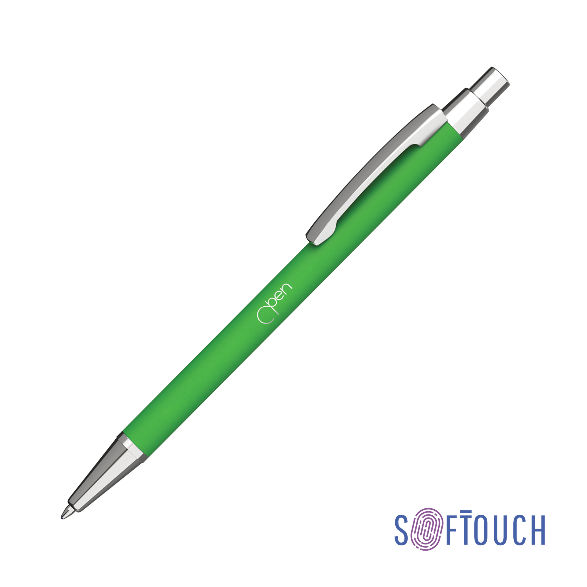 Ручка шариковая "Ray", покрытие soft touch-0
