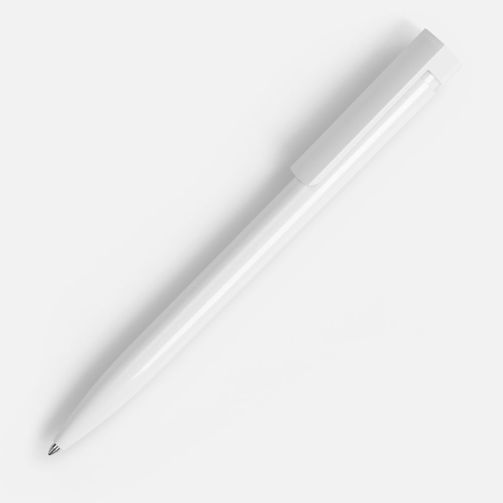 Ручка шариковая Liberty Polished, белая-0