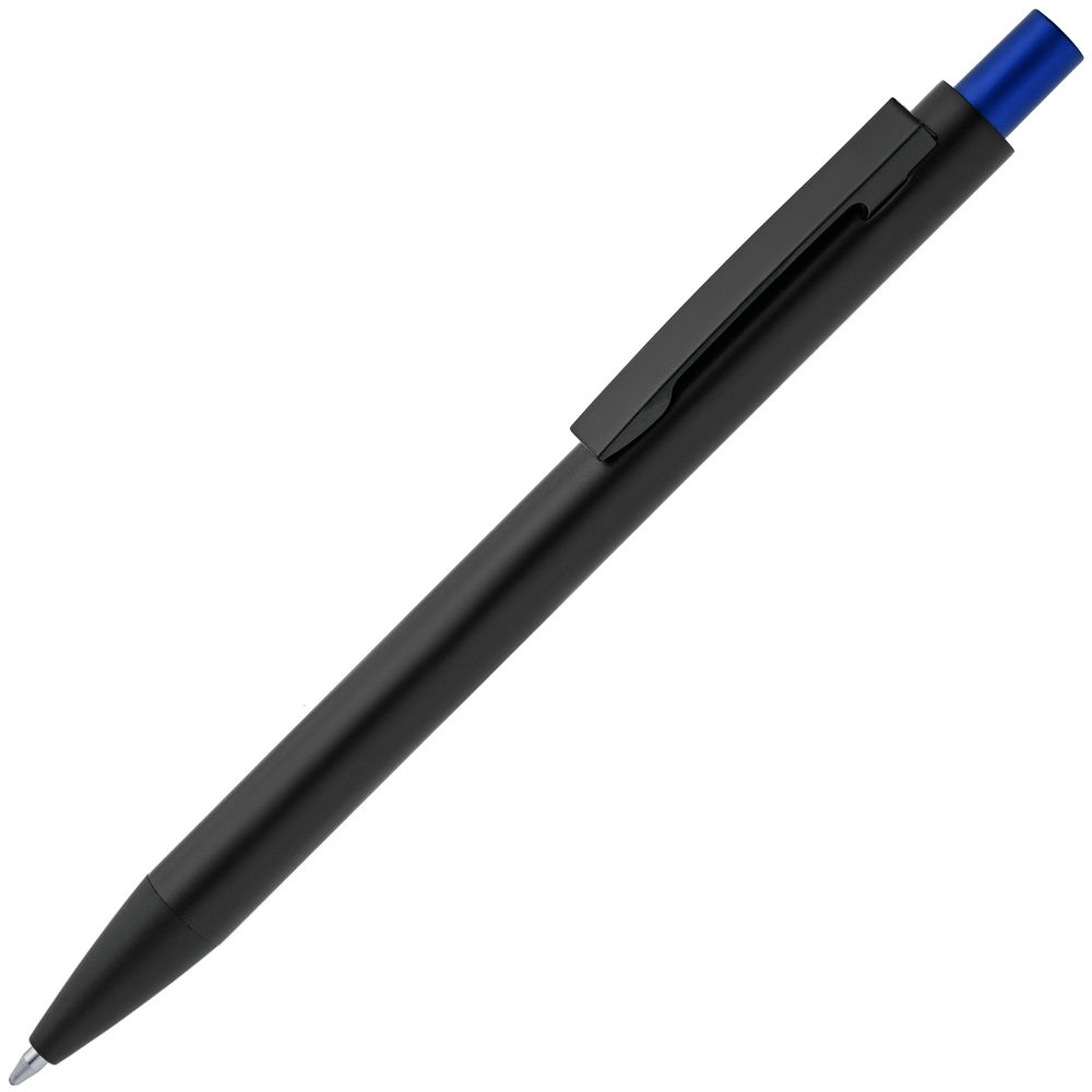 Ручка шариковая Chromatic, черная с синим-1