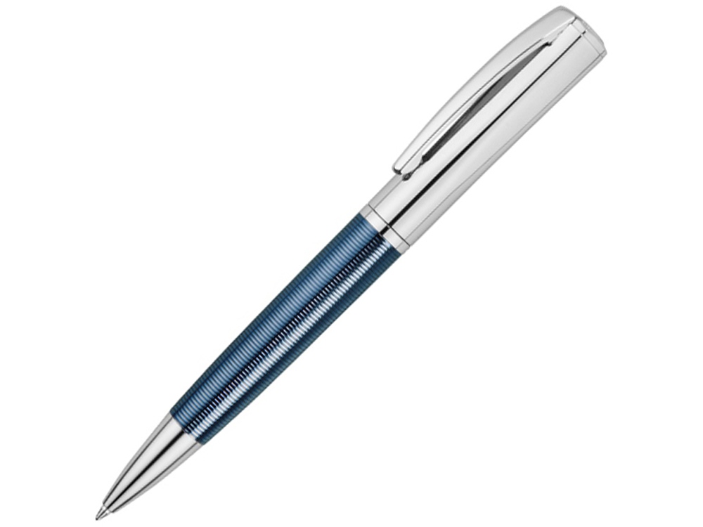 Ручка шариковая Cerruti 1881 модель Conquest Blue в футляре-0