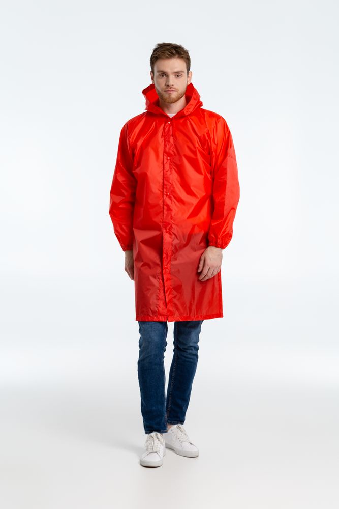 Дождевик унисекс Rainman, красный-3