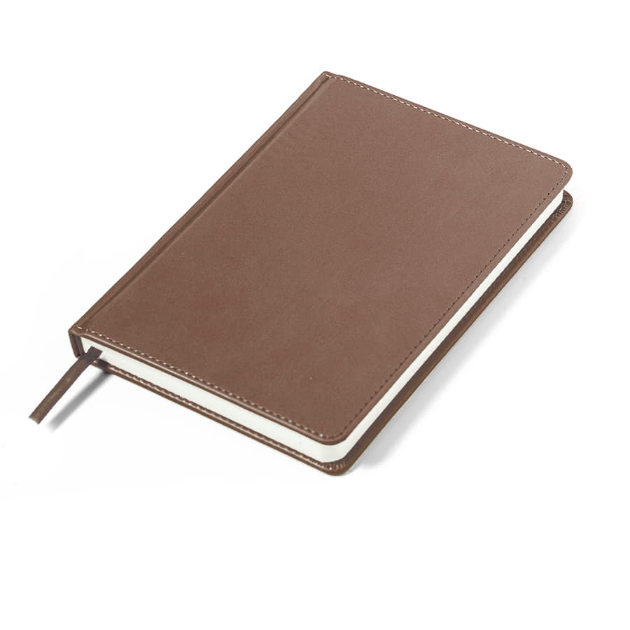Ежедневник недатированный Campbell, формат А5,  в линейку, коричневый-3