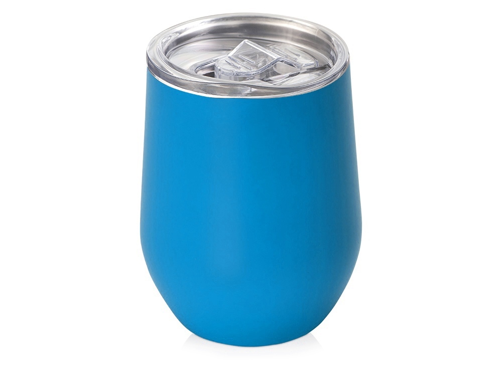 Набор с термокружкой, блокнотом, ручкой и ланчбоксом Refreshment, голубой-5
