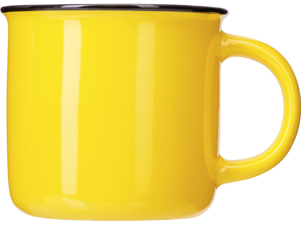 Кружка с каймой Countryside M, желтый 410ml-1