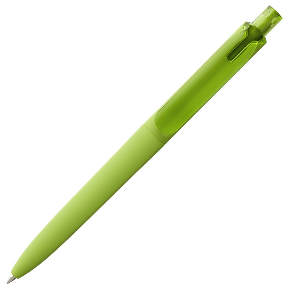 Ручка шариковая Prodir DS8 PRR-T Soft Touch, зеленая-2