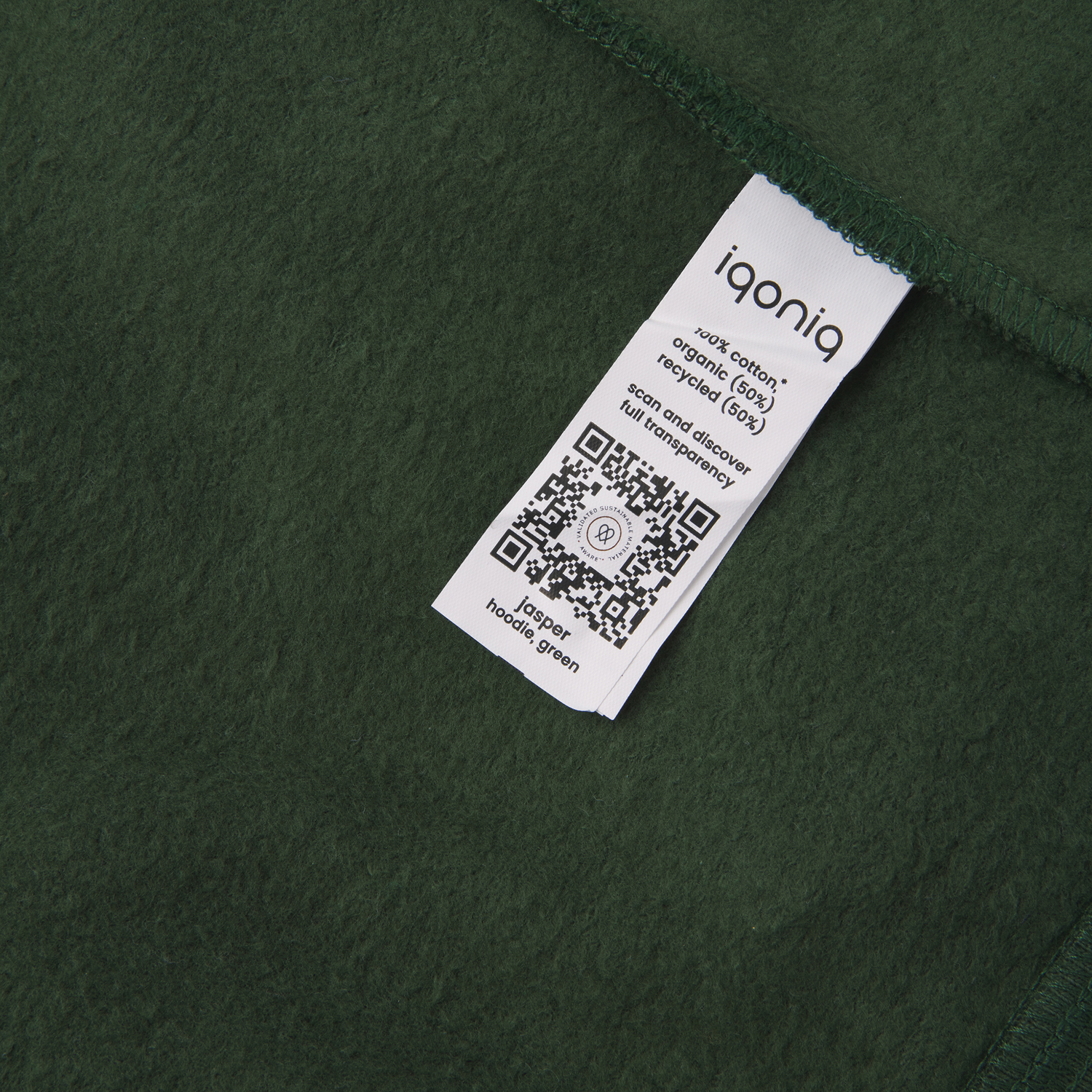 Худи Iqoniq Jasper из переработанного хлопка, унисекс, 340 г/м²-6