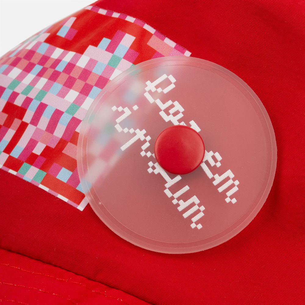 Лейбл из ПВХ Dzeta Round, L, прозрачный-2