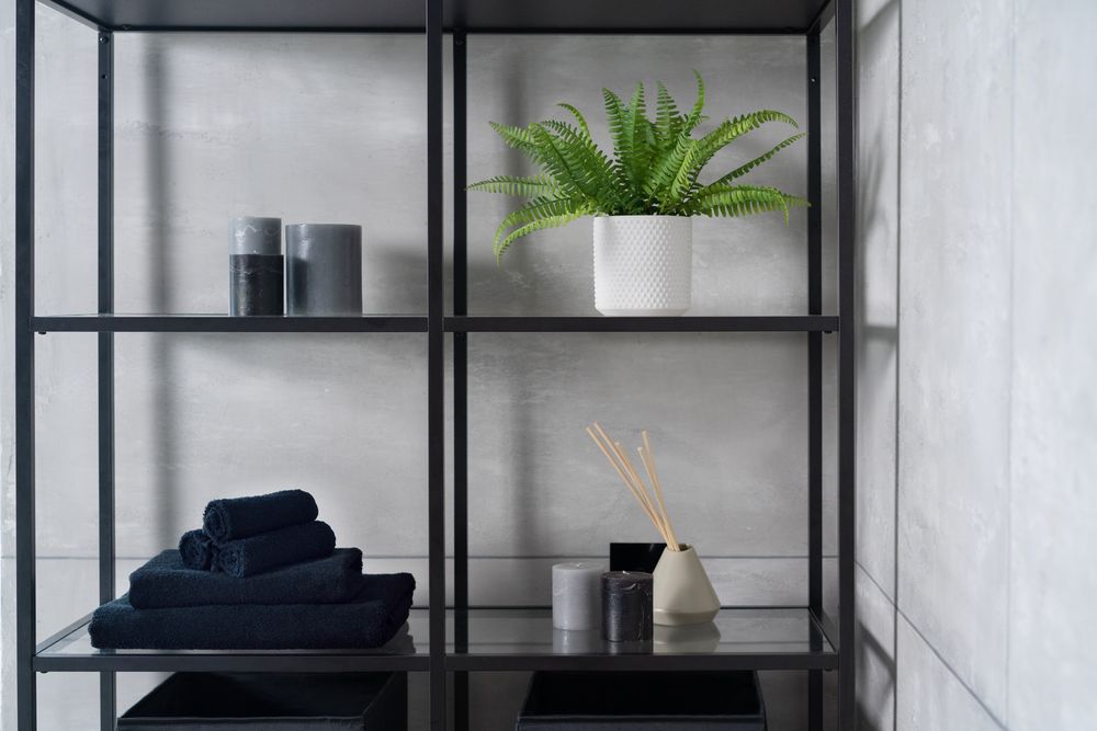 Полотенце отельное For Rooms, большое, черное-5