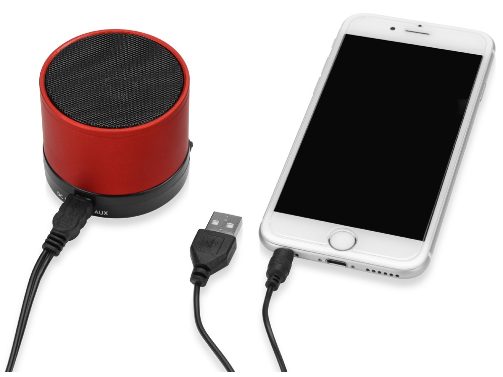 Беспроводная колонка Ring с функцией Bluetooth, красный-2