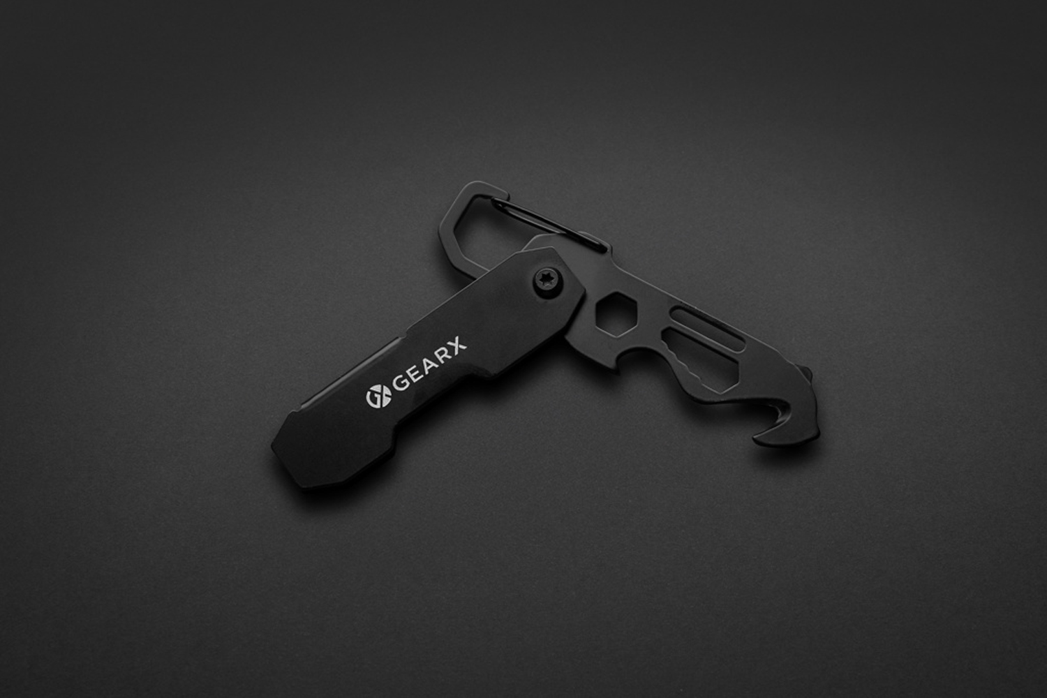 Мультитул GearX с карабином и открывалкой для посылок-9