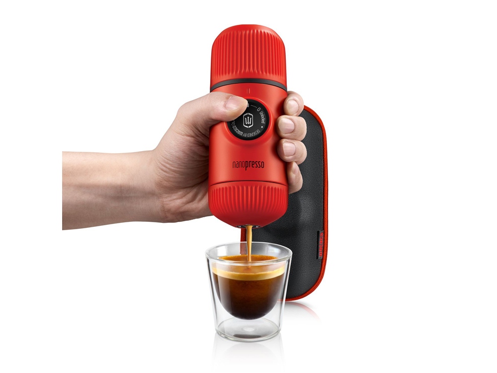 Ручная мини-кофемашина (WACACO Nanopresso) WCCLVRD (Ручная мини-кофемашина цв. Lava Red)-0
