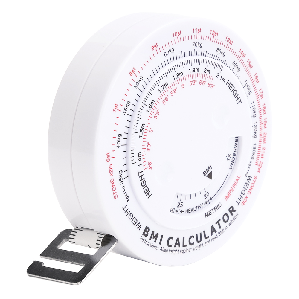 Рулетка Биометрическая 150см BMi-53, Белый-0