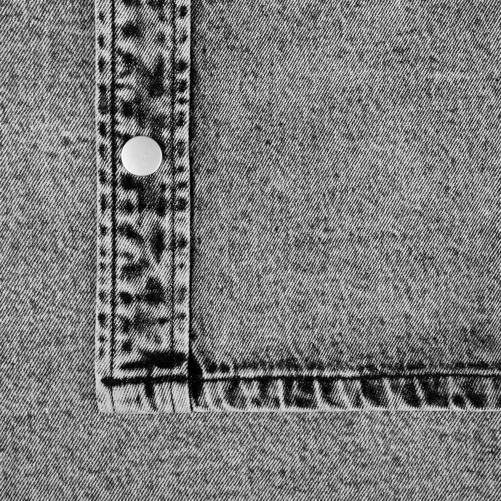 Куртка джинсовая O3, серая-5