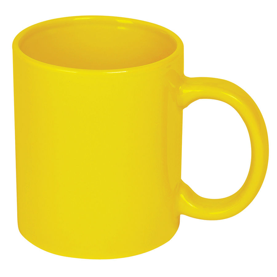 Кружка BASIC, желтый-0