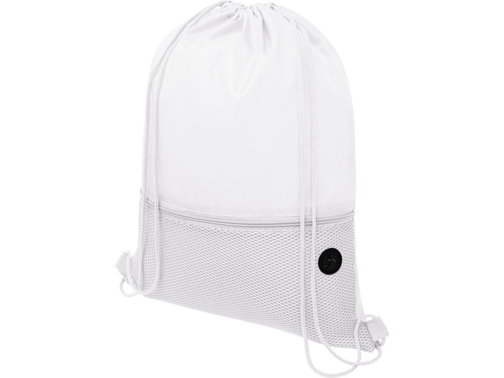 Сетчатый рюкзак со шнурком Oriole, белый-0