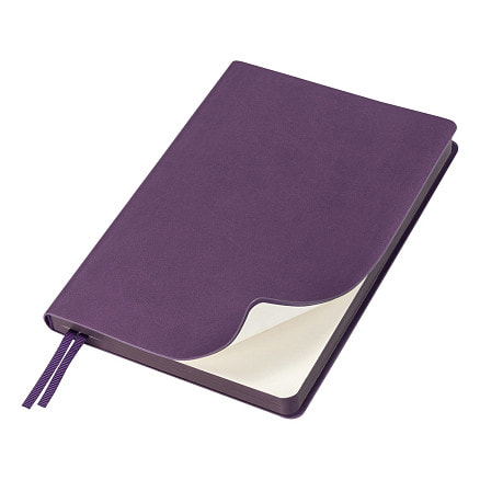 Ежедневник Flexy Soft Touch Latte А5, Фиолетовый-0
