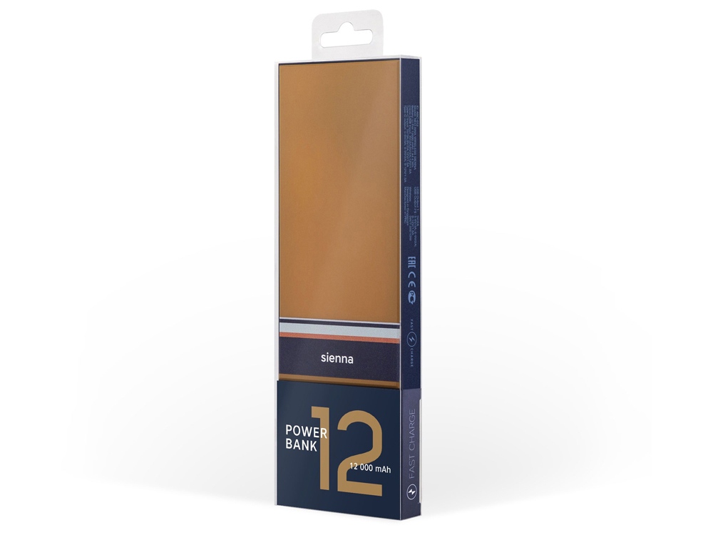 Внешний аккумулятор Rombica NEO ARIA WIRELESS SIENNA, коричневый-3