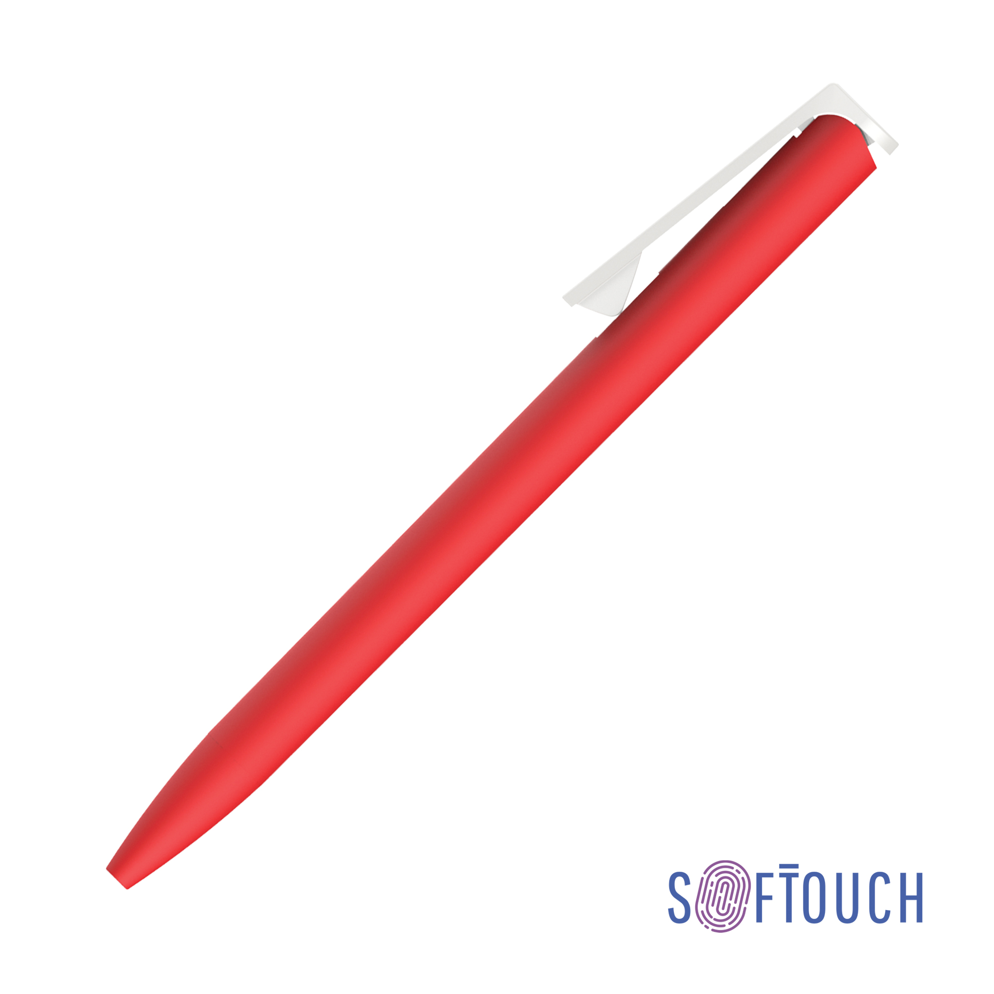 Ручка шариковая "Clive", покрытие soft touch-0