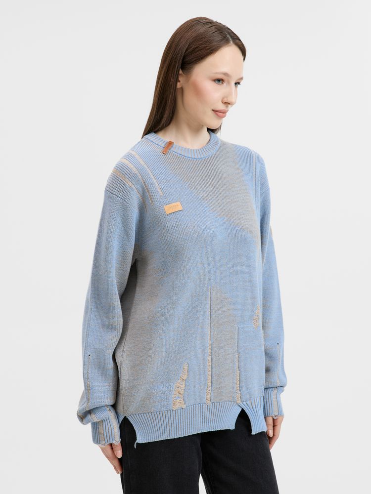 Джемпер Denim на заказ, полушерсть-2