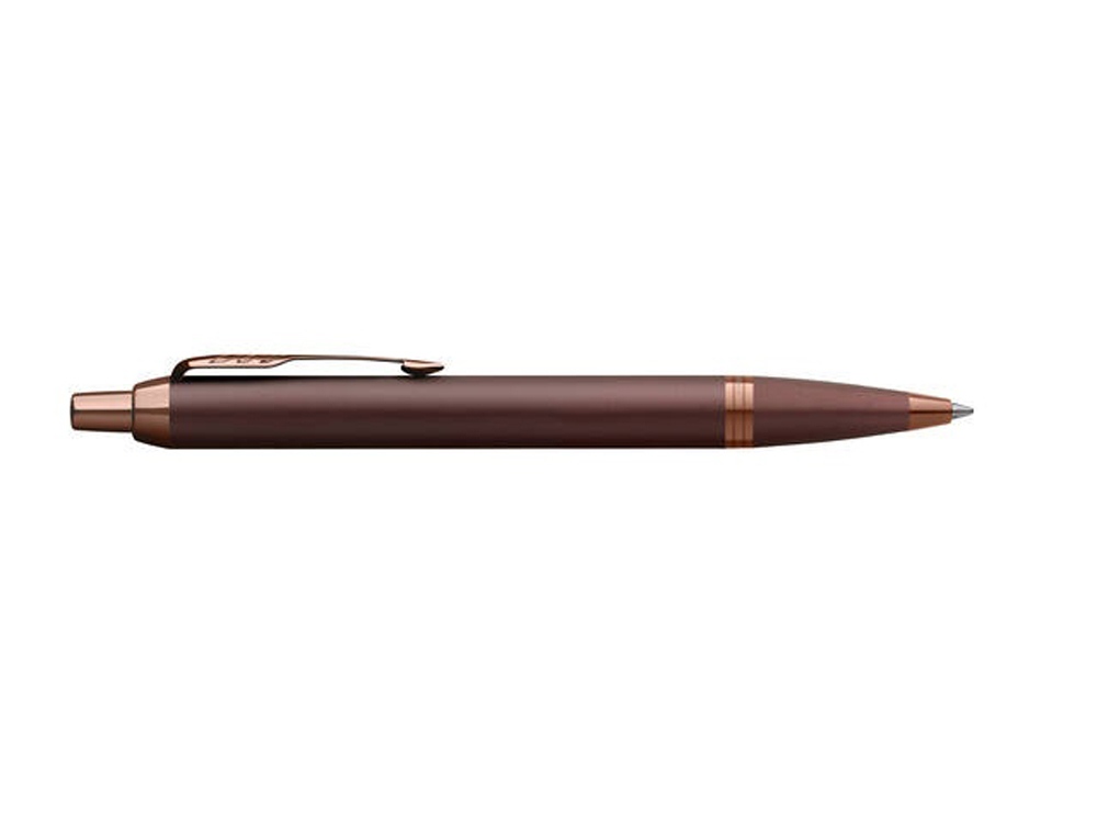 Шариковая ручка Parker IM Monochrome Brown, стержень:M, цвет чернил: blue, в подарочной упаковке.-3