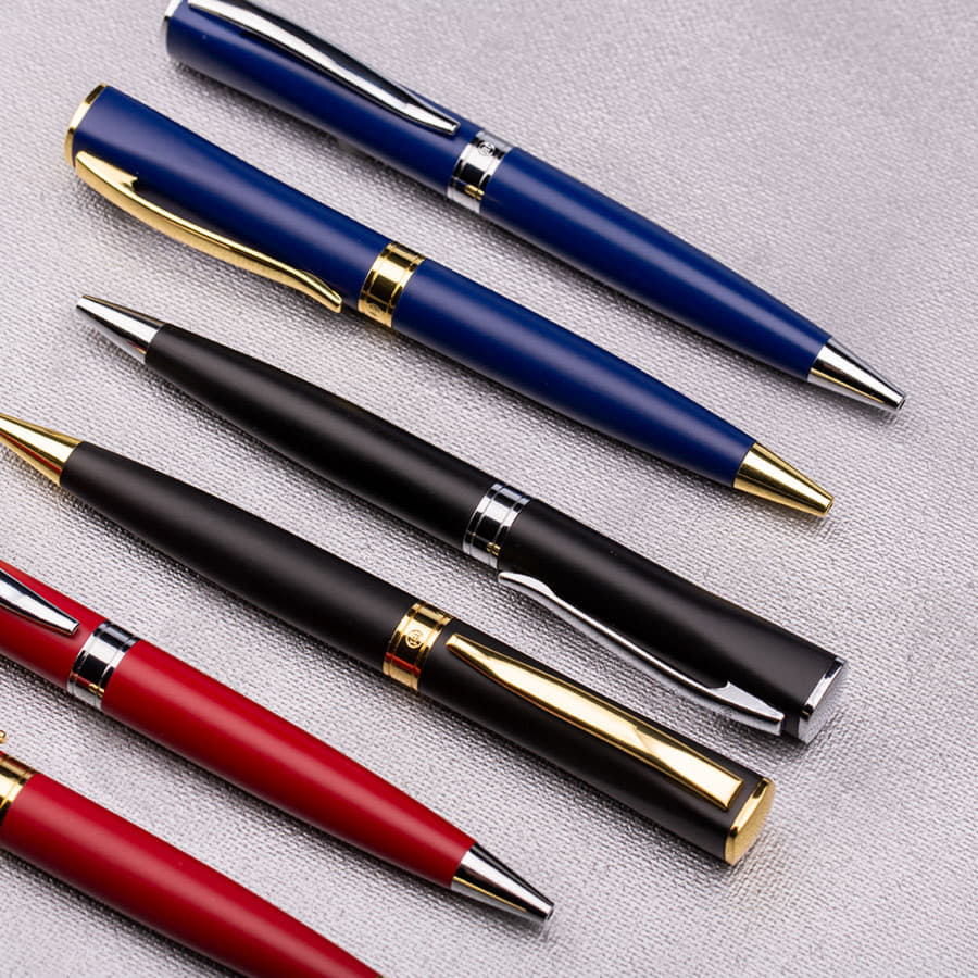 Ручка шариковая WIZARD CHROME, черный-2