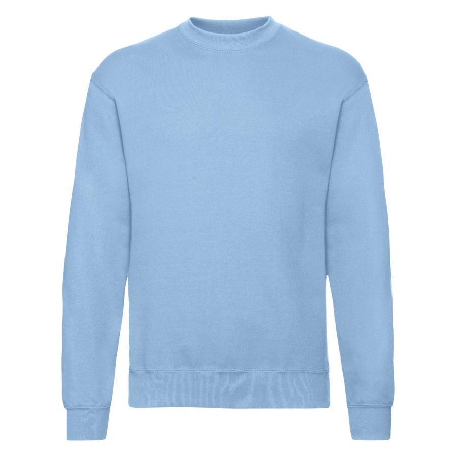 Свитшот с начесом CLASSIC SET-IN SWEAT 280, голубой-0