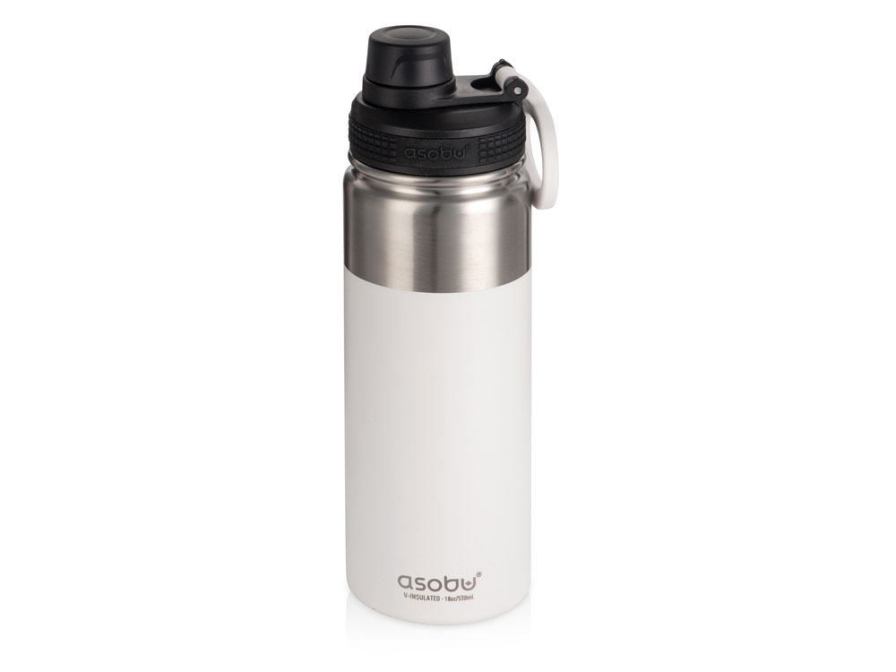 Вакуумная термобутылка ALPINE FLASK, 530 мл, белый-0