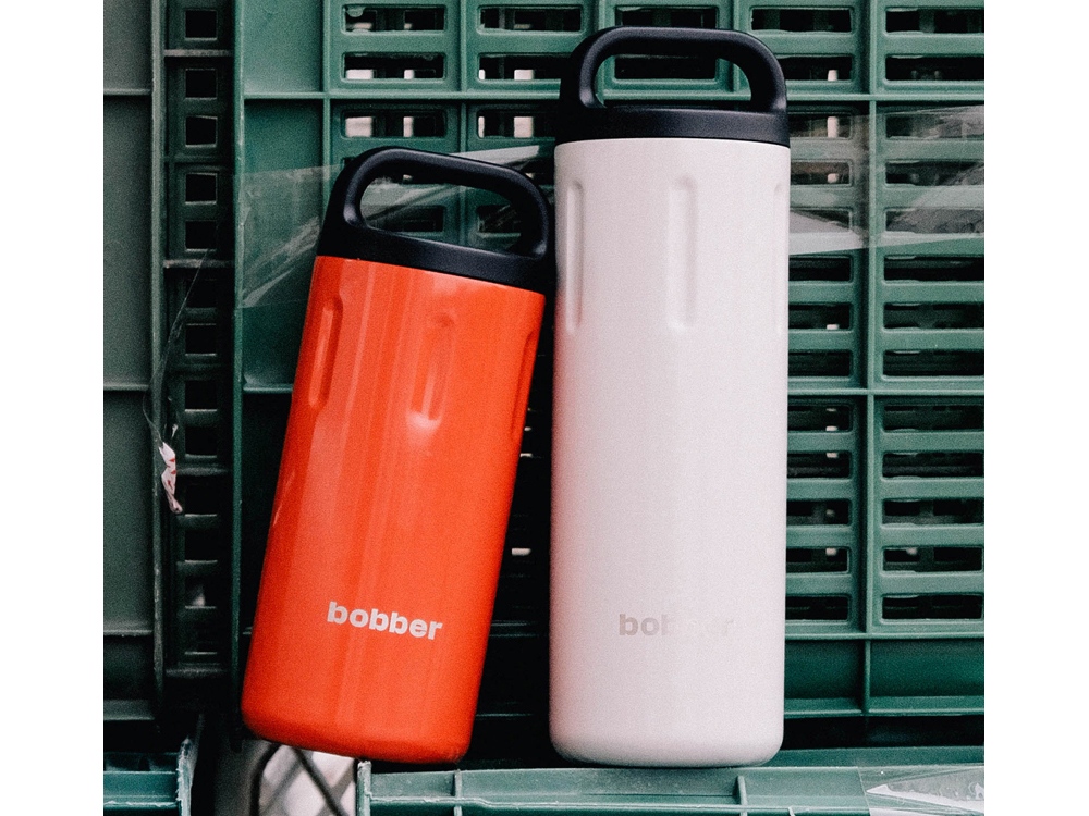 Вакуумный термос с керамическим покрытием бытовой, тм bobber, 590 мл. Артикул Bottle-590 Iced Water (белый)-7