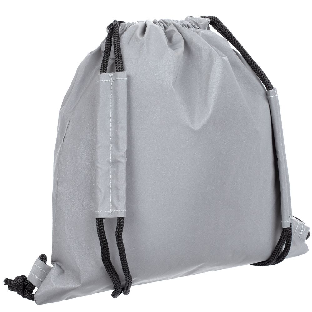 Детский рюкзак-мешок Manifest из светоотражающей ткани, серый-0
