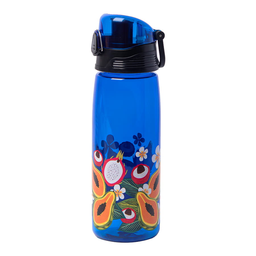 Бутылка для воды FLASK, 800 мл, синий-1