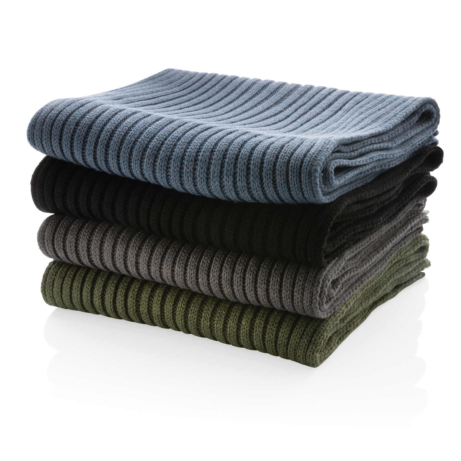 Вязаный шарф Impact из Polylana® AWARE™, 180x25 см-3