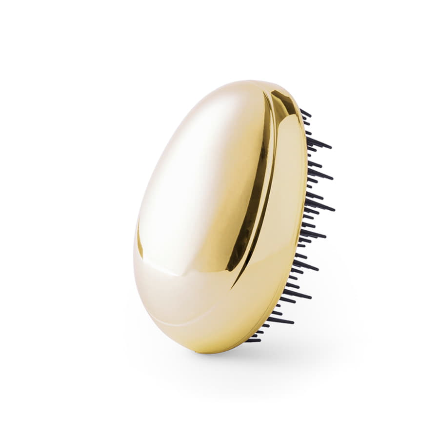Набор подарочный SHINING BEAUTY: кружка, расческа, коробка, золотой, золотистый-4