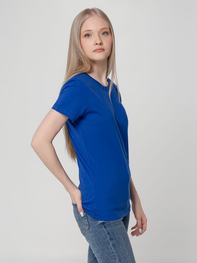 Футболка женская T-bolka Lady, ярко-синяя-5